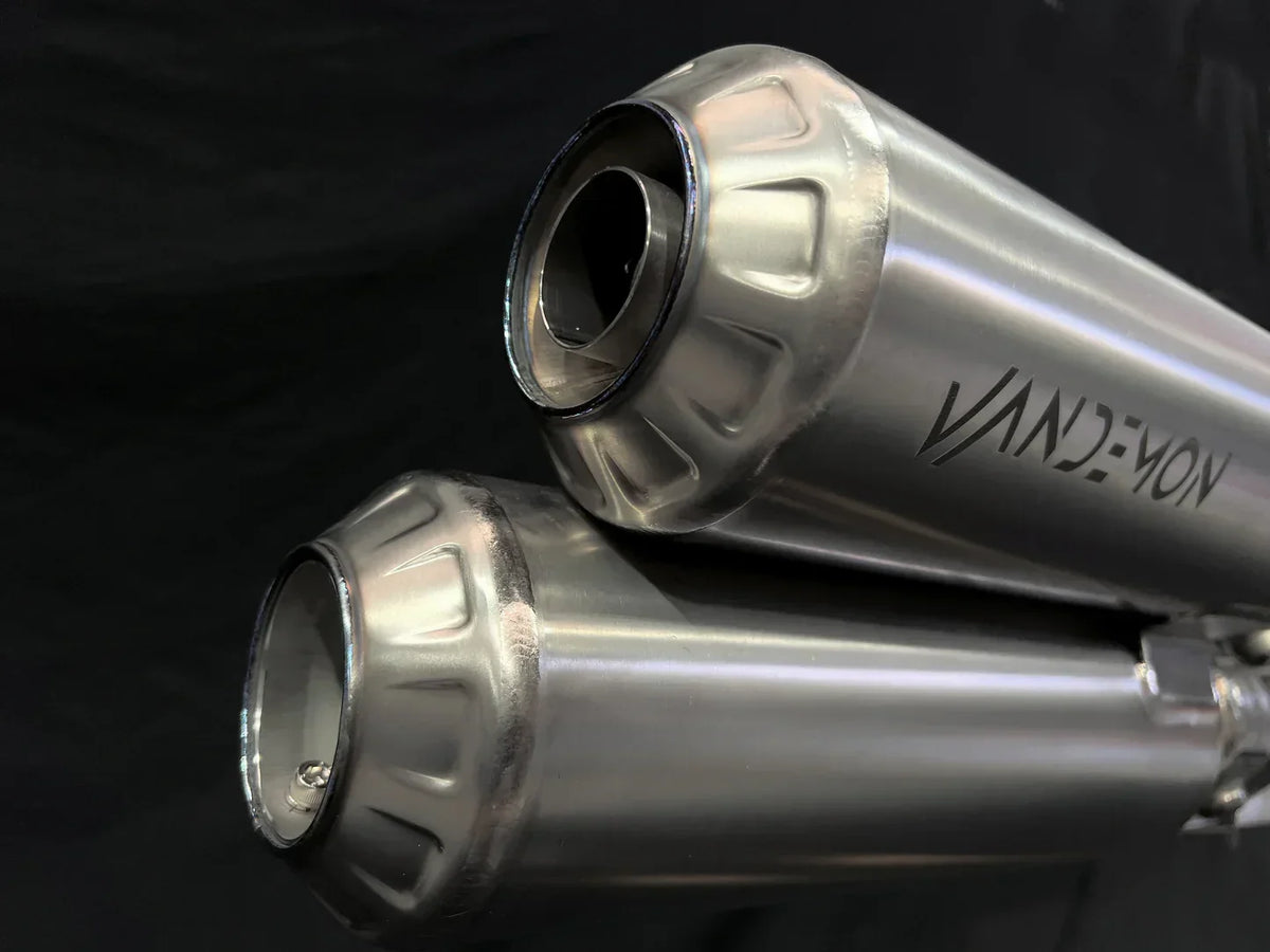 Vandemon  Harley Davidson Sportster S 1250cc Bimodal Stealth Titanium Slip-On Mufflers HARSPRTRSTIEXWVA VA-50