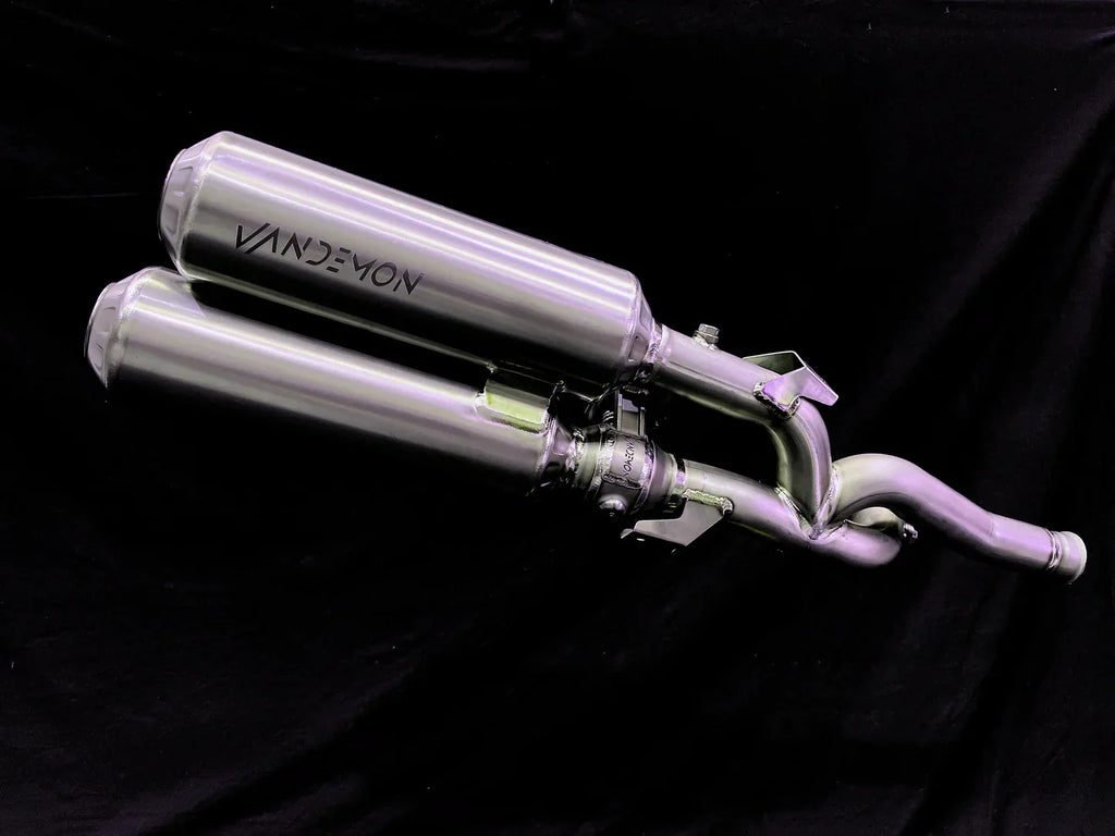 Vandemon  Harley Davidson Sportster S 1250cc Bimodal Stealth Titanium Slip-On Mufflers HARSPRTRSTIEXWVA VA-50