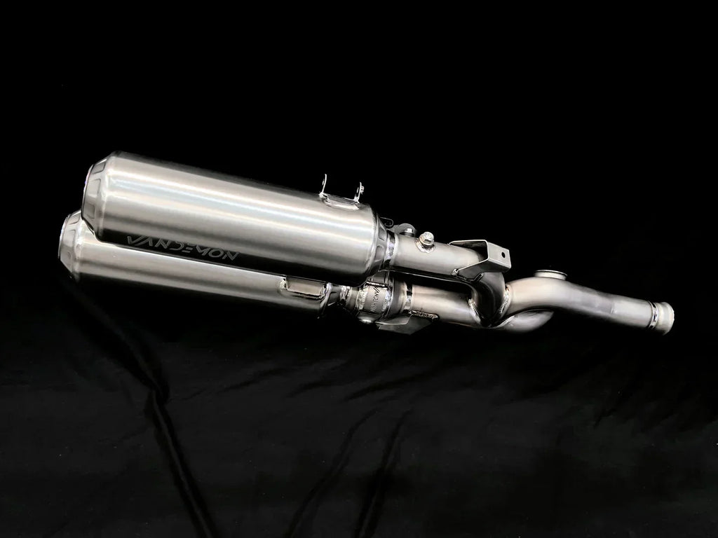 Vandemon  Harley Davidson Sportster S 1250cc Bimodal Stealth Titanium Slip-On Mufflers HARSPRTRSTIEXWVA VA-50
