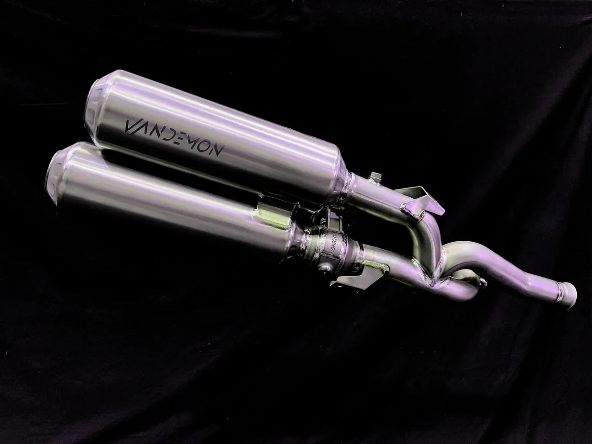 Vandemon  Harley Davidson Sportster S 1250cc Bimodal Stealth Titanium Slip-On Mufflers HARSPRTRSTIEXWVA VA-50