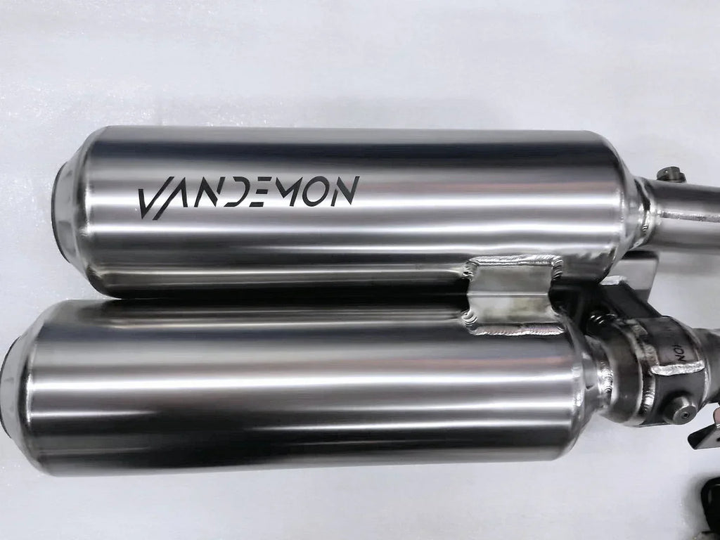 Vandemon  Harley Davidson Sportster S 1250cc Bimodal Stealth Titanium Slip-On Mufflers HARSPRTRSTIEXWVA VA-50