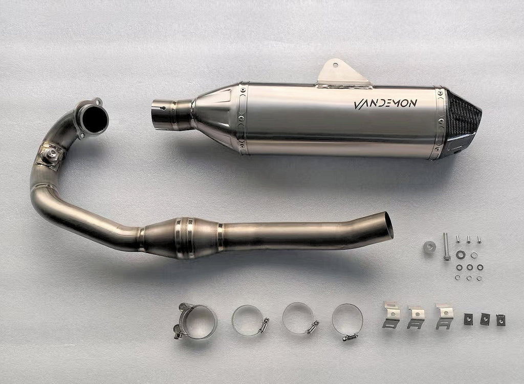 Vandemon KTM 690 Enduro / HUSQVARNA 701 Titanium Exhaust System 2019-2025 KTM690TIBREXHA VR167