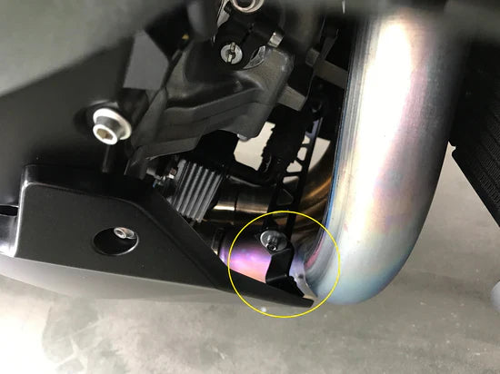 Vandemon  Brushed Titanium Exhaust System Ninja H2 & H2R 2015-25 KAWAH2TICSBRUEXHD VA-2