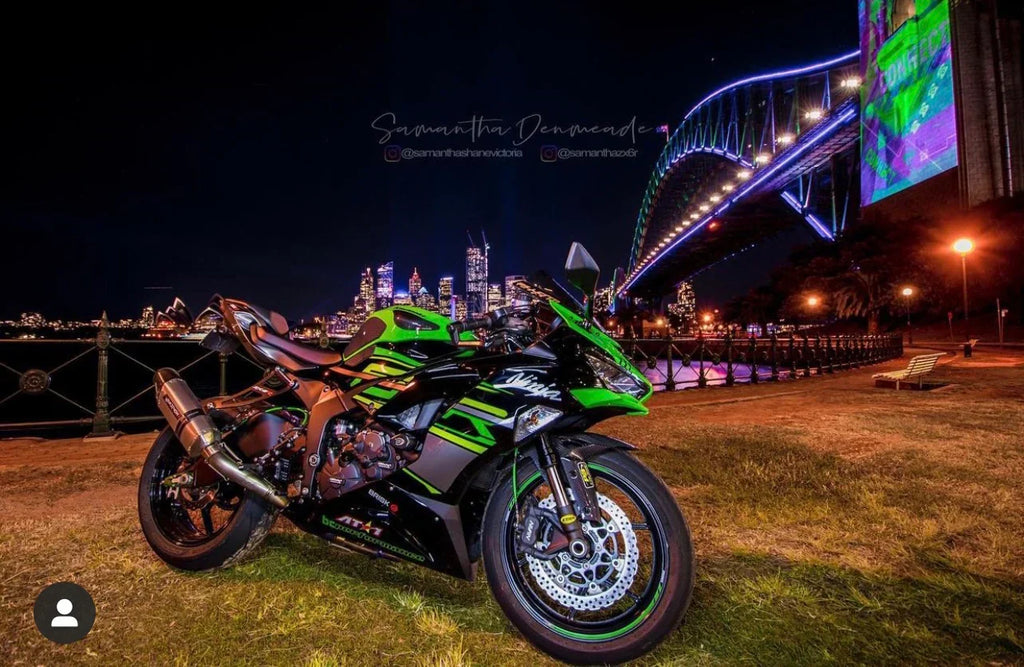 Vandemon  Full Titanium Exhaust ZX6R 600 & 636 2009-2024  KAWAZX6RTITANEXHCFA VA-47