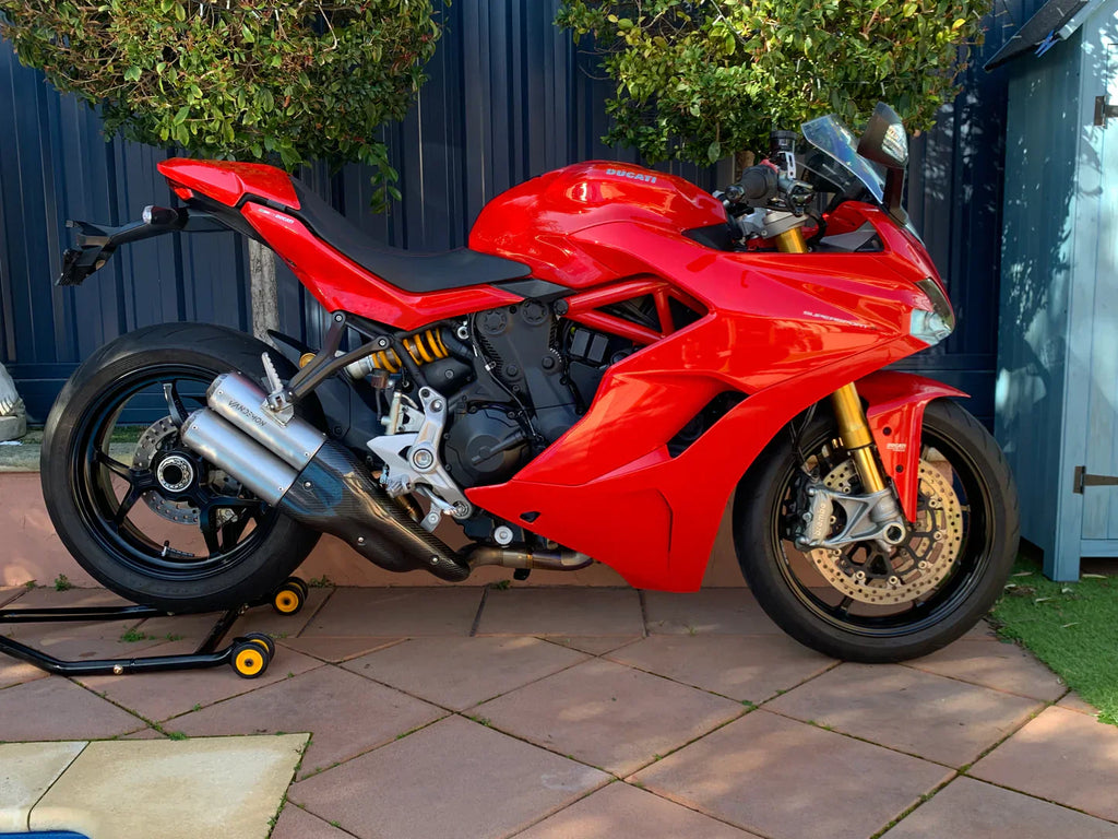 Vandemon  Ducati Supersport 939 Side Mount Titanium Exhaust System 2017-20 DUC939STIEXHSYA VA-40