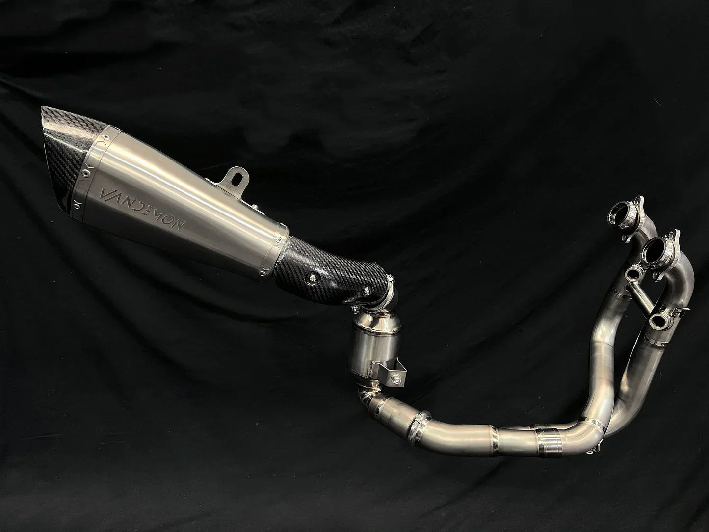 Vandemon  KTM 790/890 Duke & R 2017-2024  Titanium Exhaust System & Cat Delete  KTM890DUKERTIEXHB VA-58