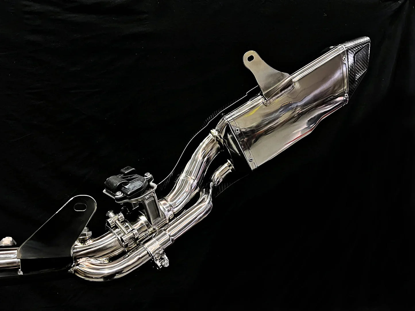 Vandemon  H2 H2R 2015-2024 Bimodal Stealth Titanium Exhaust System KAWAH2TICSPOLEXHWV VA-48