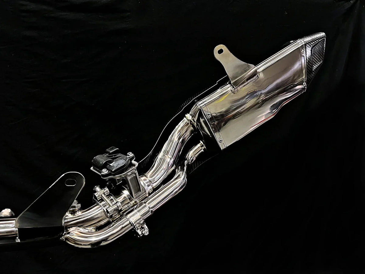 Vandemon  H2 H2R 2015-2024 Bimodal Stealth Titanium Exhaust System KAWAH2TICSPOLEXHWV VA-48