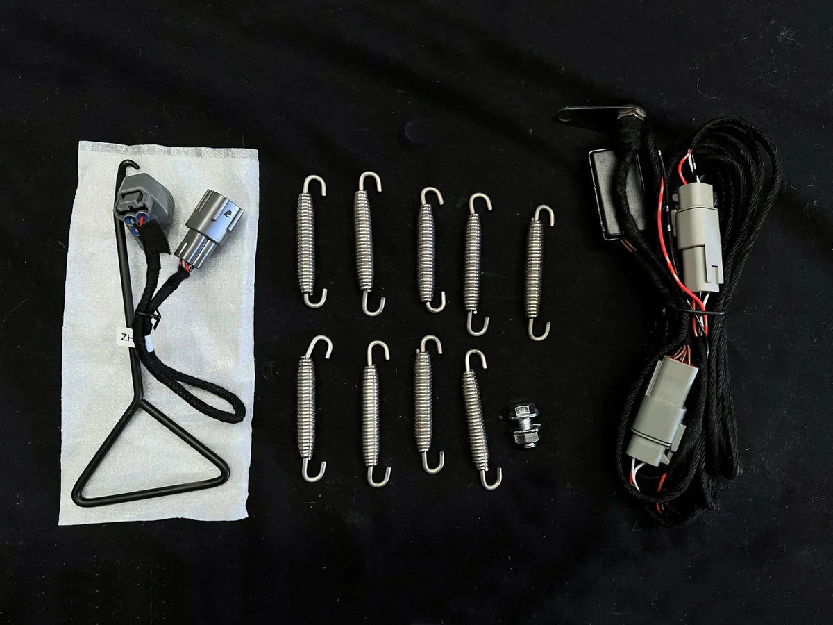 Vandemon  Bimodal Stealth Titanium Exhaust System H2 SE SX   2018-2025 KAWAH2SESXTIEXSYWVB VA-21