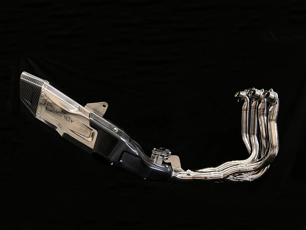 Vandemon  H2 H2R 2015-2024 Bimodal Stealth Titanium Exhaust System KAWAH2TICSPOLEXHWV VA-48