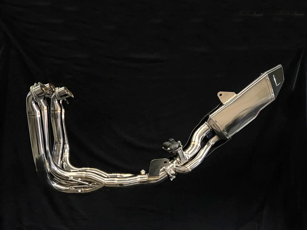 Vandemon  H2 H2R 2015-2024 Bimodal Stealth Titanium Exhaust System KAWAH2TICSPOLEXHWV VA-48