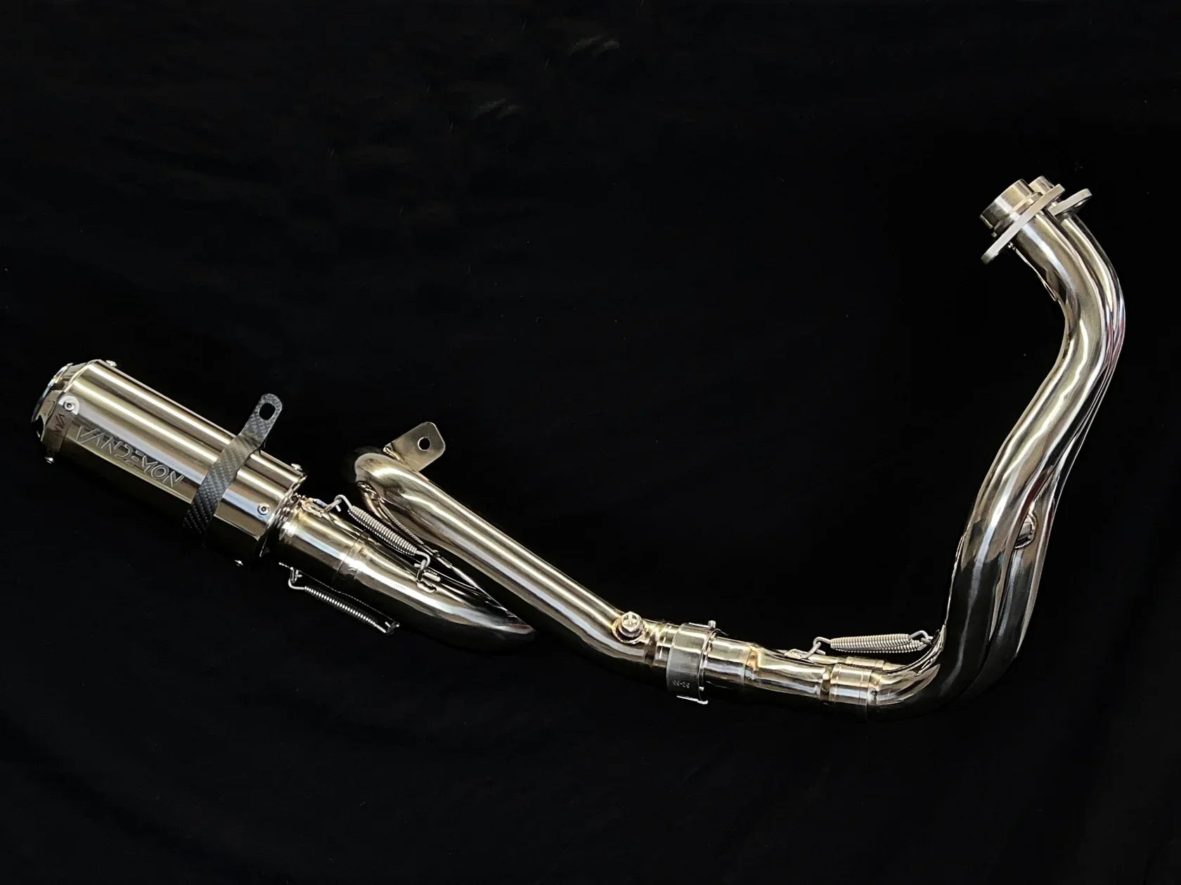 Vandemon  Yamaha MT07 FZ07 XSR700 Titanium Exhaust System 2025-2026 YAMAMT07EXHTITANB VA-173