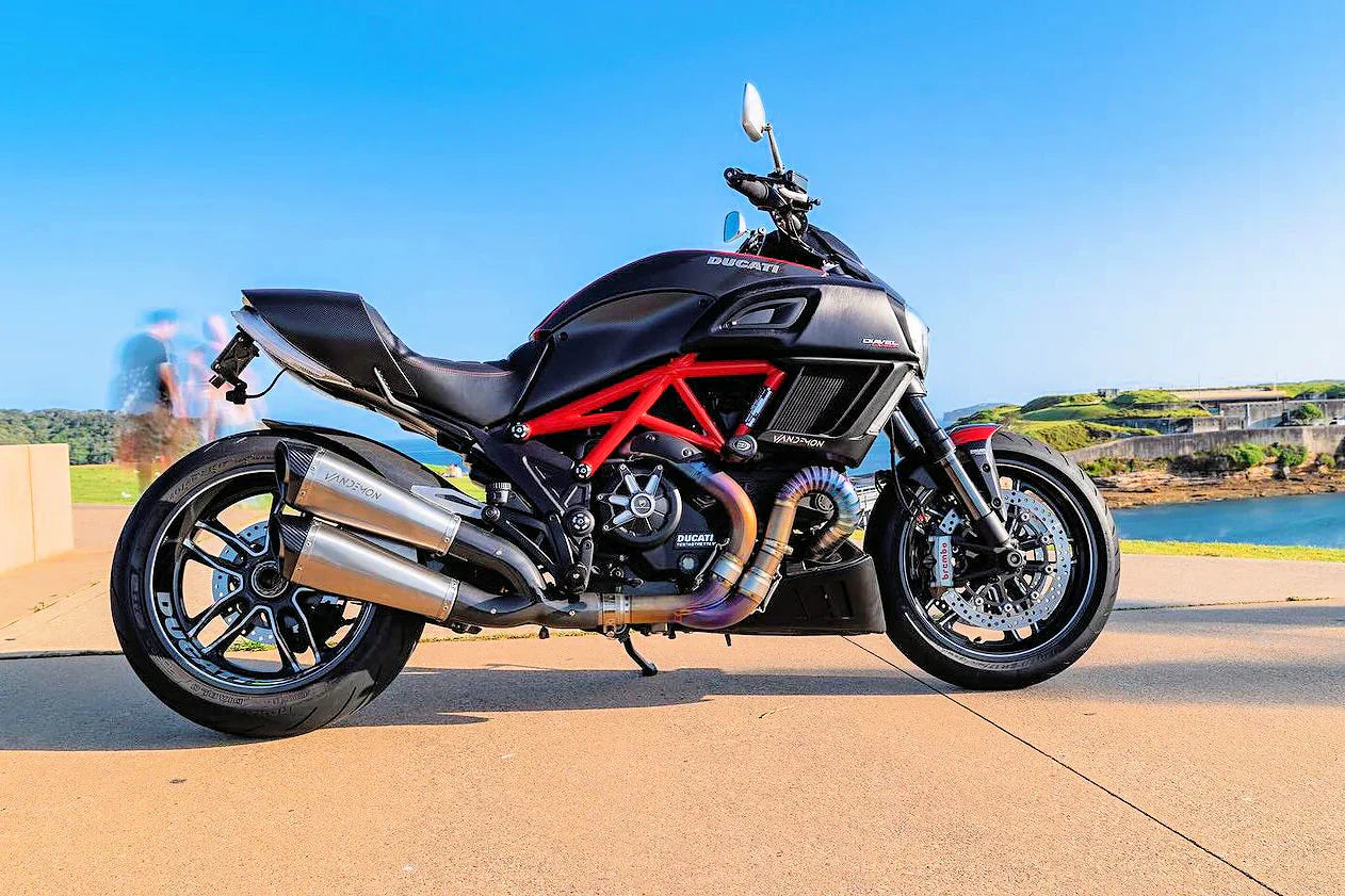 Vandemon  Ducati Diavel 1200 Titanium Exhaust System 2011-2017 DUCDVLTITEXH15A VA-31