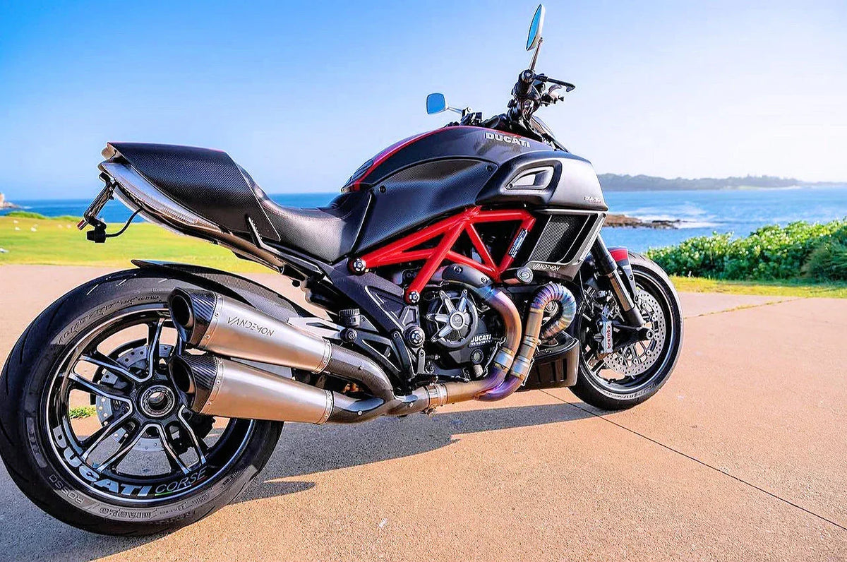 Vandemon  Ducati Diavel 1200 Titanium Exhaust System 2011-2017 DUCDVLTITEXH15A VA-31