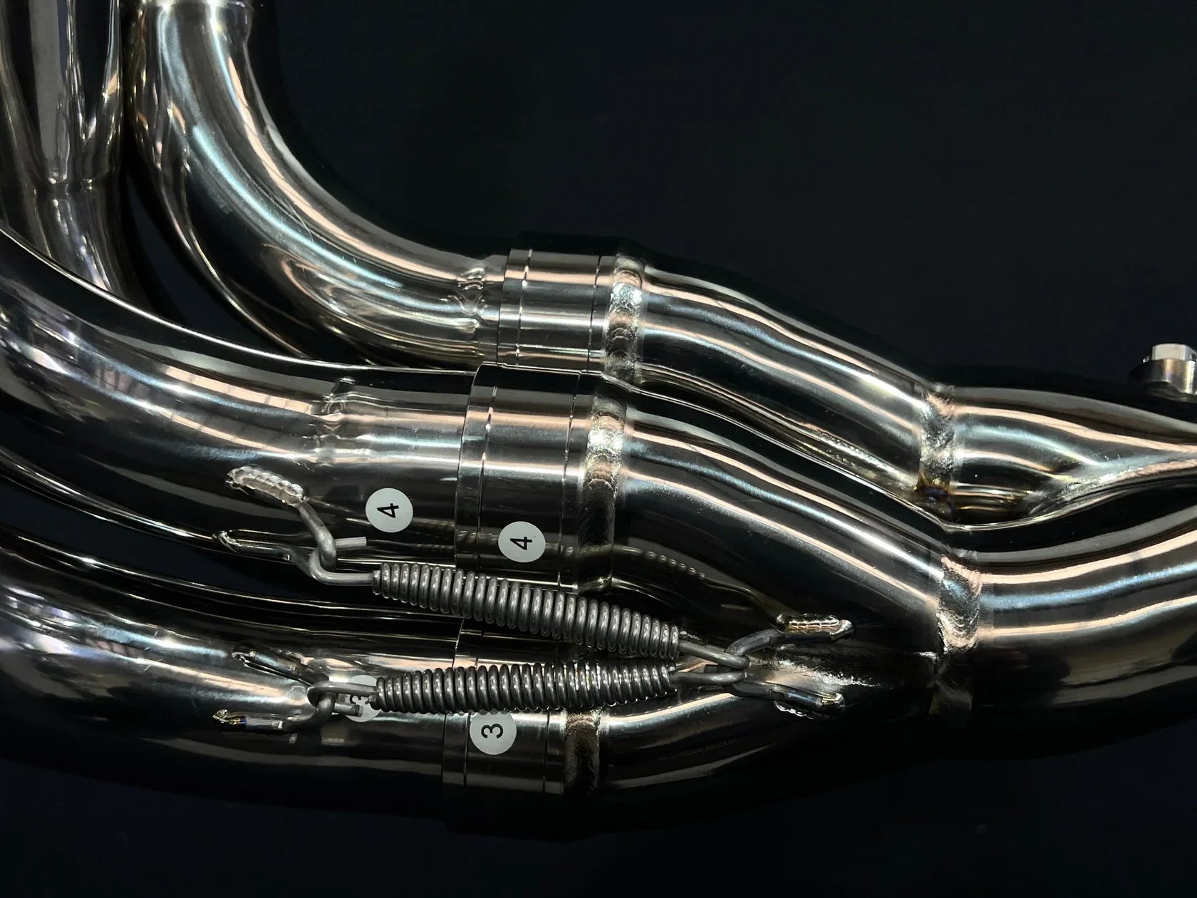 Vandemon  Kawasaki ZH2 Bimodal Stealth Titanium Exhaust with H2R Muffler  KAWAZH2TIEXSYWVPOLR VA-54