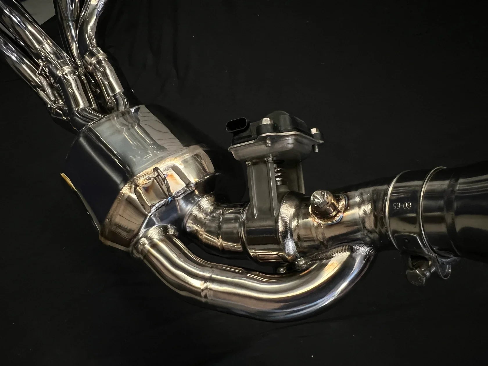 Vandemon  Kawasaki ZH2 Bimodal Stealth Titanium Exhaust with H2R Muffler  KAWAZH2TIEXSYWVPOLR VA-54