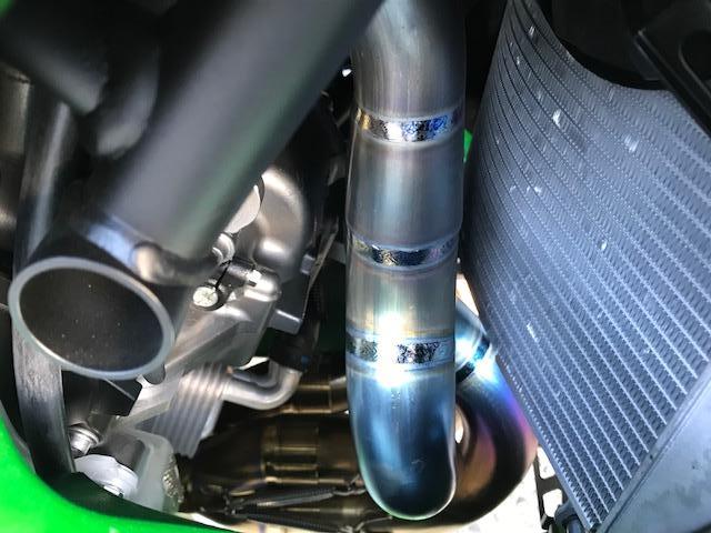 Vandemon Kawasaki H2 SE SX Vandemon Titanium Exhaust System 2018-25 KAWAH2SESXTIEXHSYSC VA-133