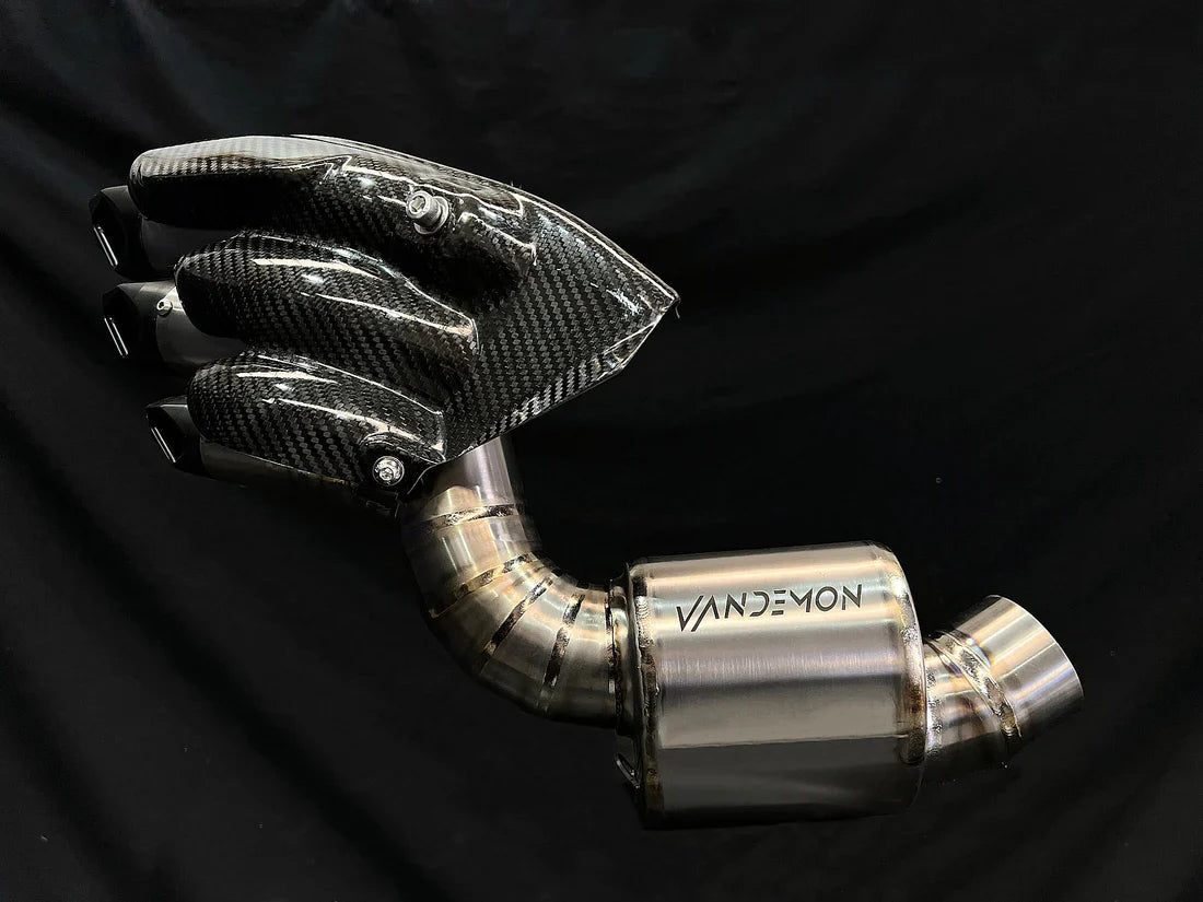 VANDEMON MV AGUSTA Dragster 800 Titanium Slip-On 2014-2017 AGUSTAMV8TIMUFA VA-140