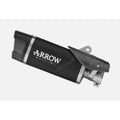 ARROW YZF R1 /M 2015-2026 Indy Race EVO Aluminium Dark Slip On With Carbon End Cap 71983AKN