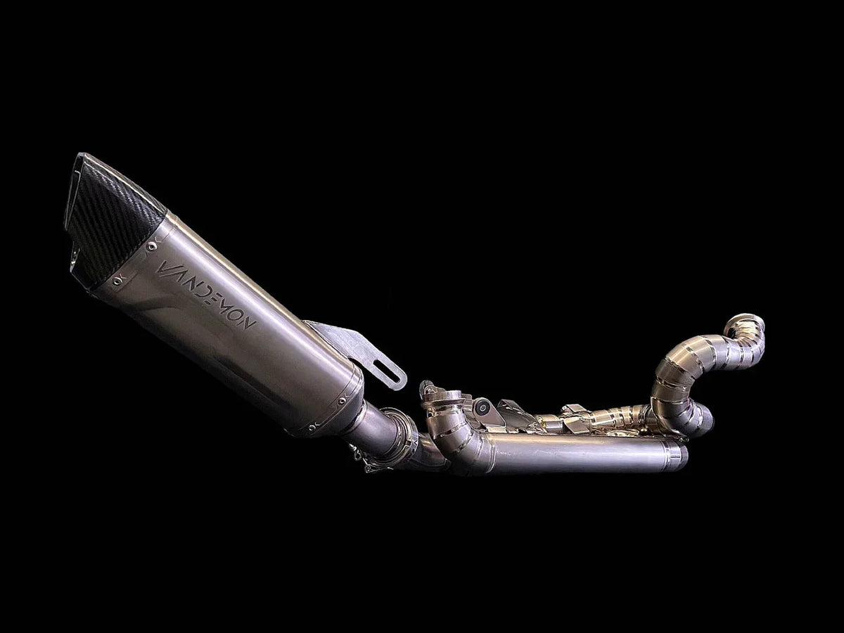 Vandemon  KTM Superduke 1290/1390R/RR Side Mount Titanium Exhaust System KTM129SDTIEXHPC VA-61