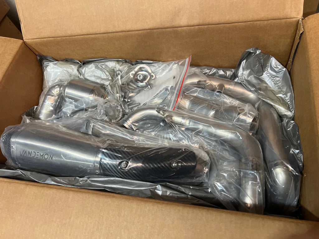 Vandemon  KTM 790/890 Duke & R 2017-2024  Titanium Exhaust System & Cat Delete  KTM890DUKERTIEXHB VA-58