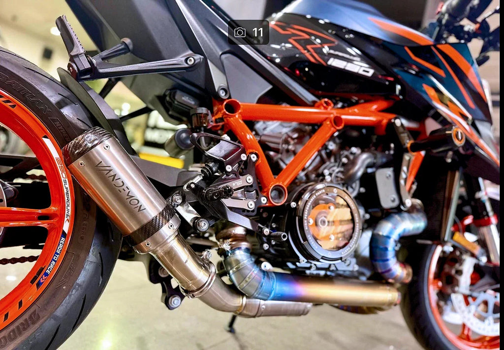 Vandemon  KTM Gen3 Super Duke 1290R / 1390R / RR Vandemon Titanium Headers  KTM129SDTIEXHPC-1 VA-169