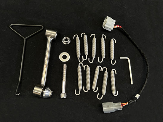 Vandemon Brushed Titanium Exhaust System  Ninja ZH2  2020-25 KAWAZH2TIEXHSYSBRUB VA-98