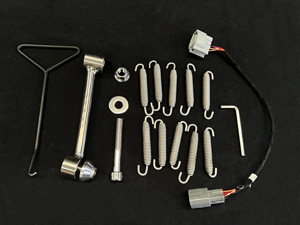 IN STOCK OPEN BOX  Vandemon Polished Titanium Exhaust System Ninja ZH2 2020-25 KAWAZH2TIEXHSYSPOLB VA-10