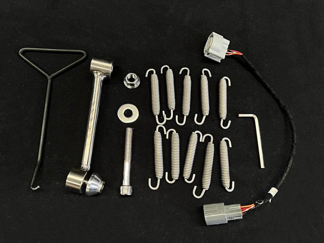 IN STOCK OPEN BOX  Vandemon Polished Titanium Exhaust System Ninja ZH2 2020-25 KAWAZH2TIEXHSYSPOLB VA-10