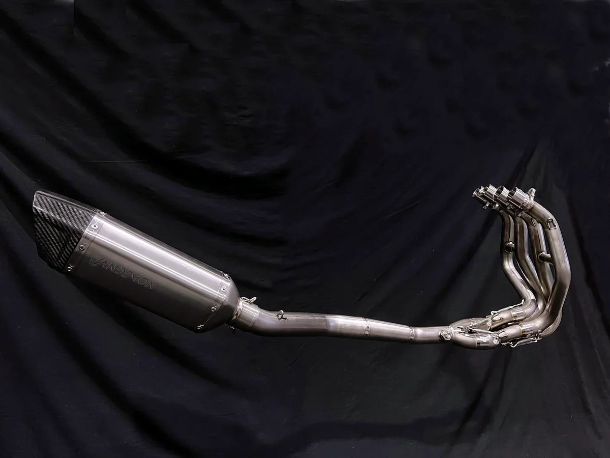 Vandemon Side Mount Titanium Race Exhaust System 2023-2025 ZX4R-ZX4RR KAWAZX25RTIEXHA VA-68