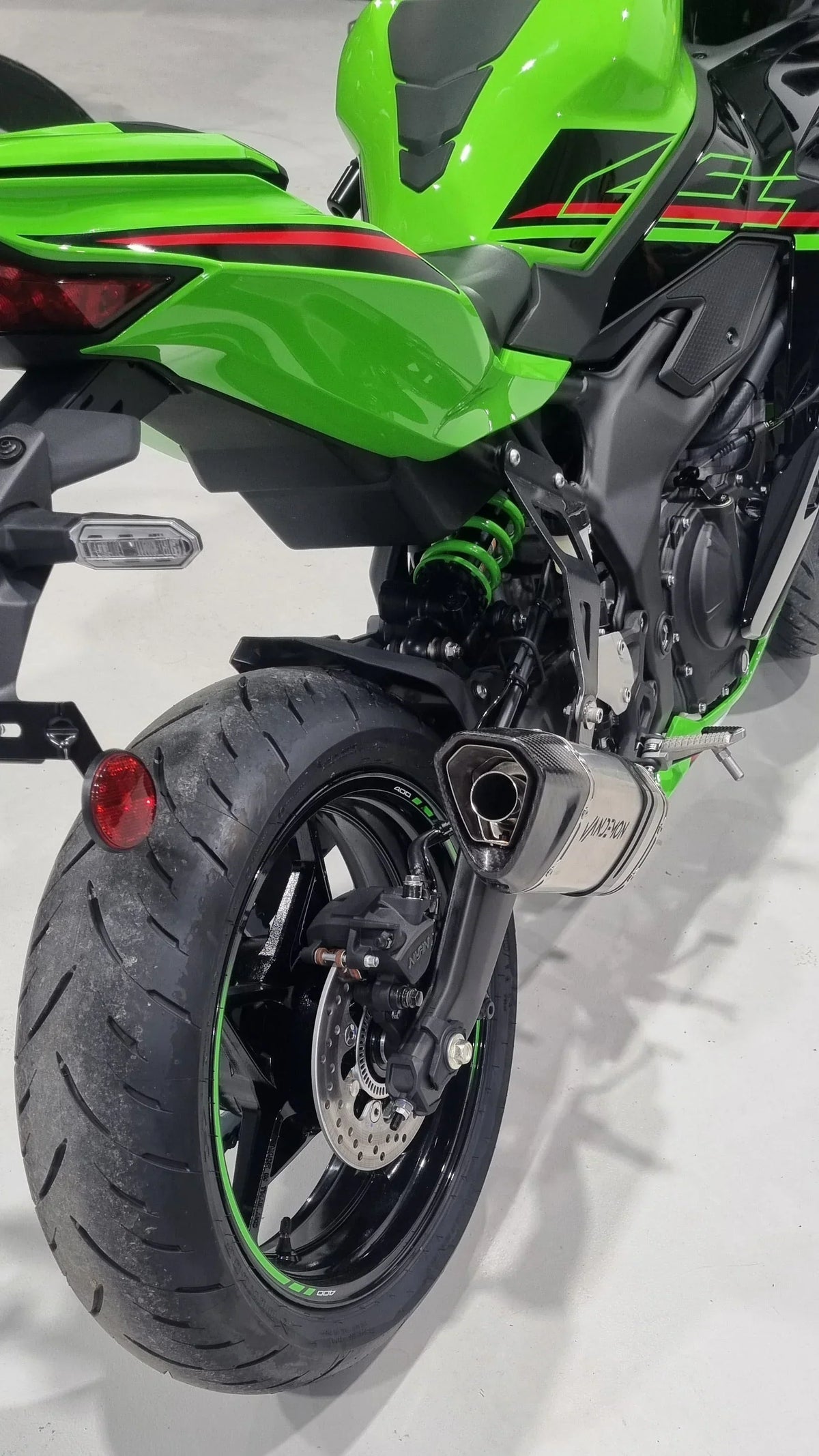 Vandemon Side Mount Titanium Race Exhaust System 2023-2025 ZX4R-ZX4RR KAWAZX25RTIEXHA VA-68