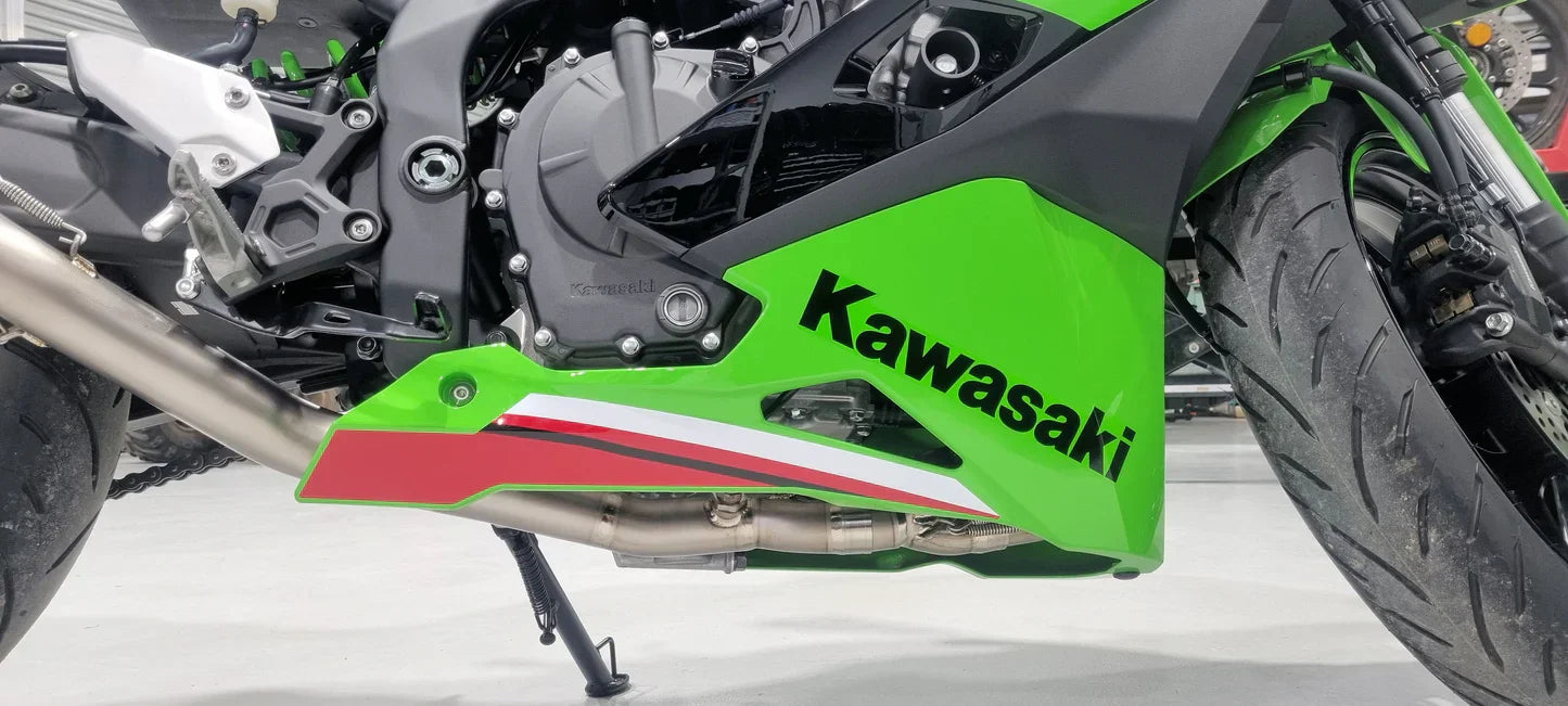 Vandemon Side Mount Titanium Race Exhaust System 2023-2025 ZX4R-ZX4RR KAWAZX25RTIEXHA VA-68