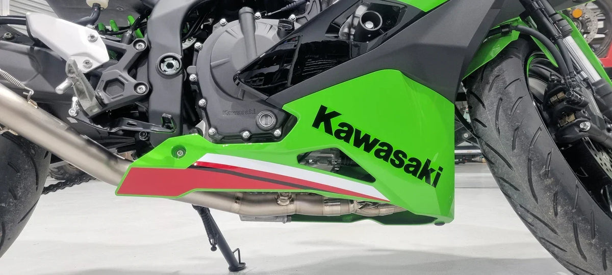 Vandemon Side Mount Titanium Race Exhaust System 2023-2025 ZX4R-ZX4RR KAWAZX25RTIEXHA VA-68