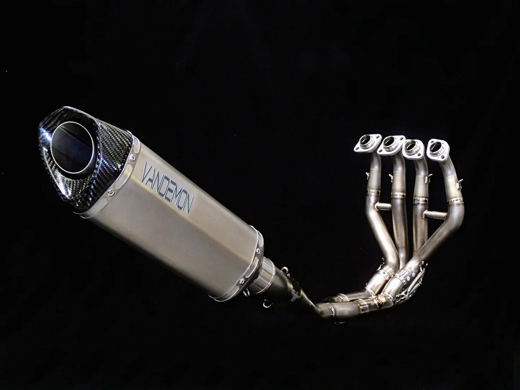 Vandemon  Full Titanium Exhaust ZX6R 600 & 636 2009-2024  KAWAZX6RTITANEXHCFA VA-47