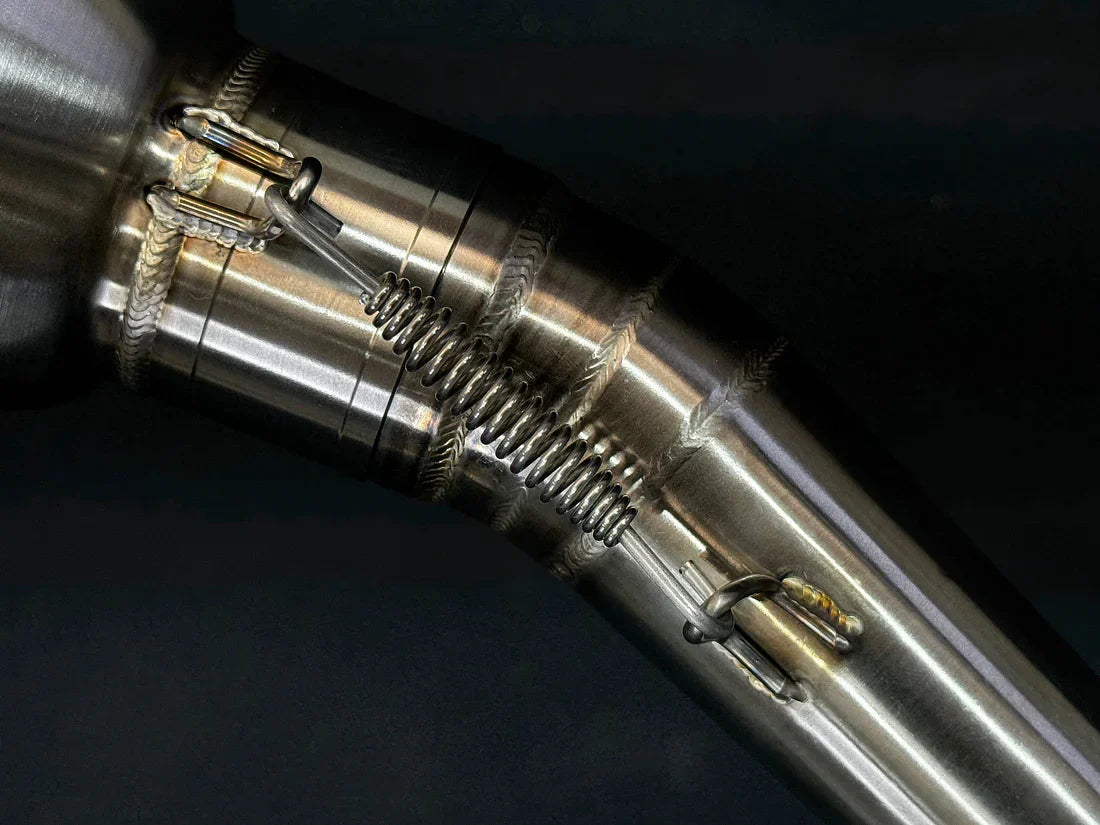 VANDEMON Kawasaki Z650 & Ninja 650 Vandemon Stainless Steel Exhaust System KAWANJA650SSBREXA VA-134