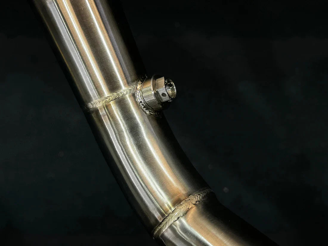 VANDEMON Kawasaki Z650 & Ninja 650 Vandemon Stainless Steel Exhaust System KAWANJA650SSBREXA VA-134