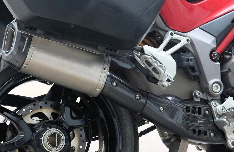 Vandemon Ducati Multistrada 1200-1260 Titanium Exhaust System with OEM Exhaust Valve Function  DUC126MTSTIEXVA VA-114