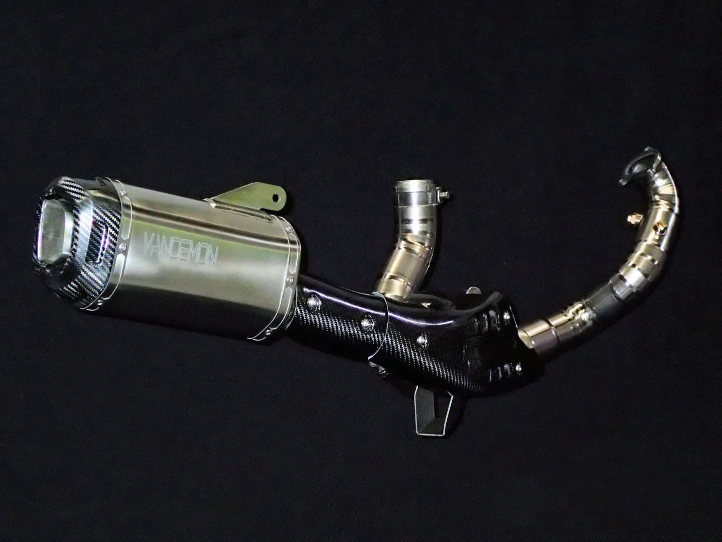 Vandemon Ducati Multistrada 1200-1260 Titanium Exhaust System with OEM Exhaust Valve Function  DUC126MTSTIEXVA VA-114