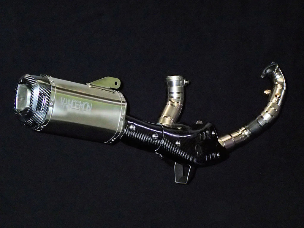 Vandemon Ducati Multistrada 1200-1260 Titanium Exhaust System None Valved 2015-2020  DUC126MTSTIEXHA VA-113