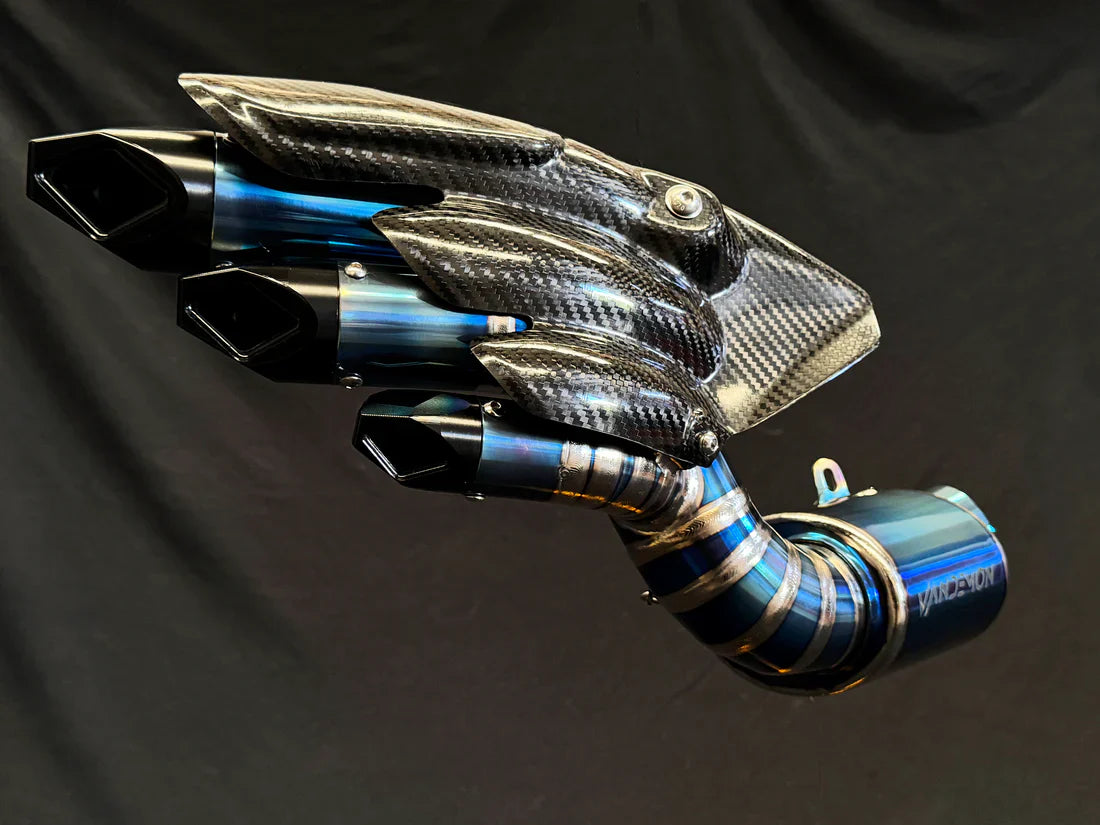 VANDEMON MV AGUSTA Dragster 800 Titanium Slip-On 2014-2017 AGUSTAMV8TIMUFA VA-140