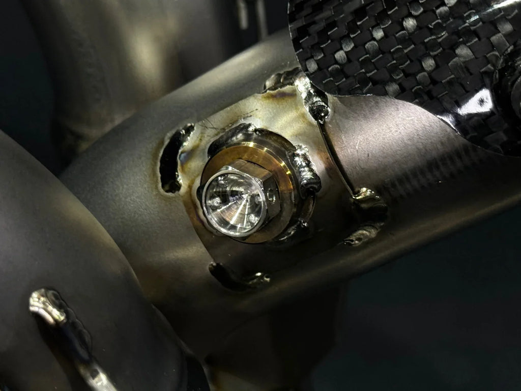 Vandemon Ducati Supersport 950 Vandemon High Mount Titanium Exhaust System DUC950SSTIHMEXHBRA VA-128