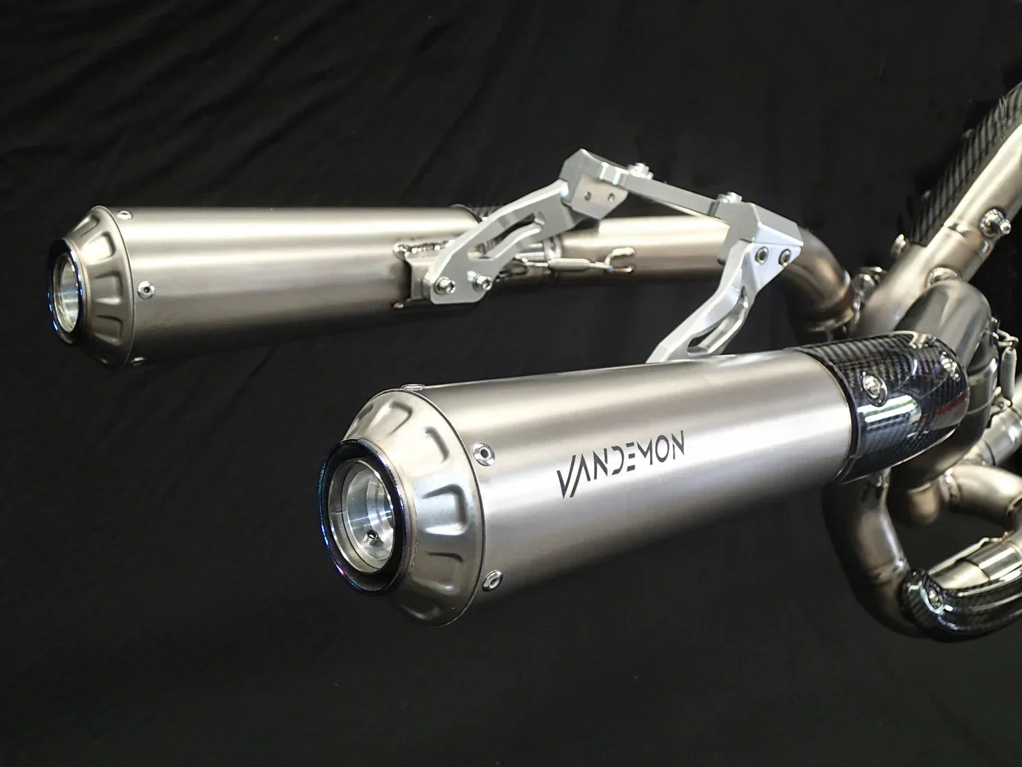 Vandemon  Ducati Supersport 939 High Mount Titanium Exhaust System 2017-20 DUC939SUTAILTIEXHA VA-39