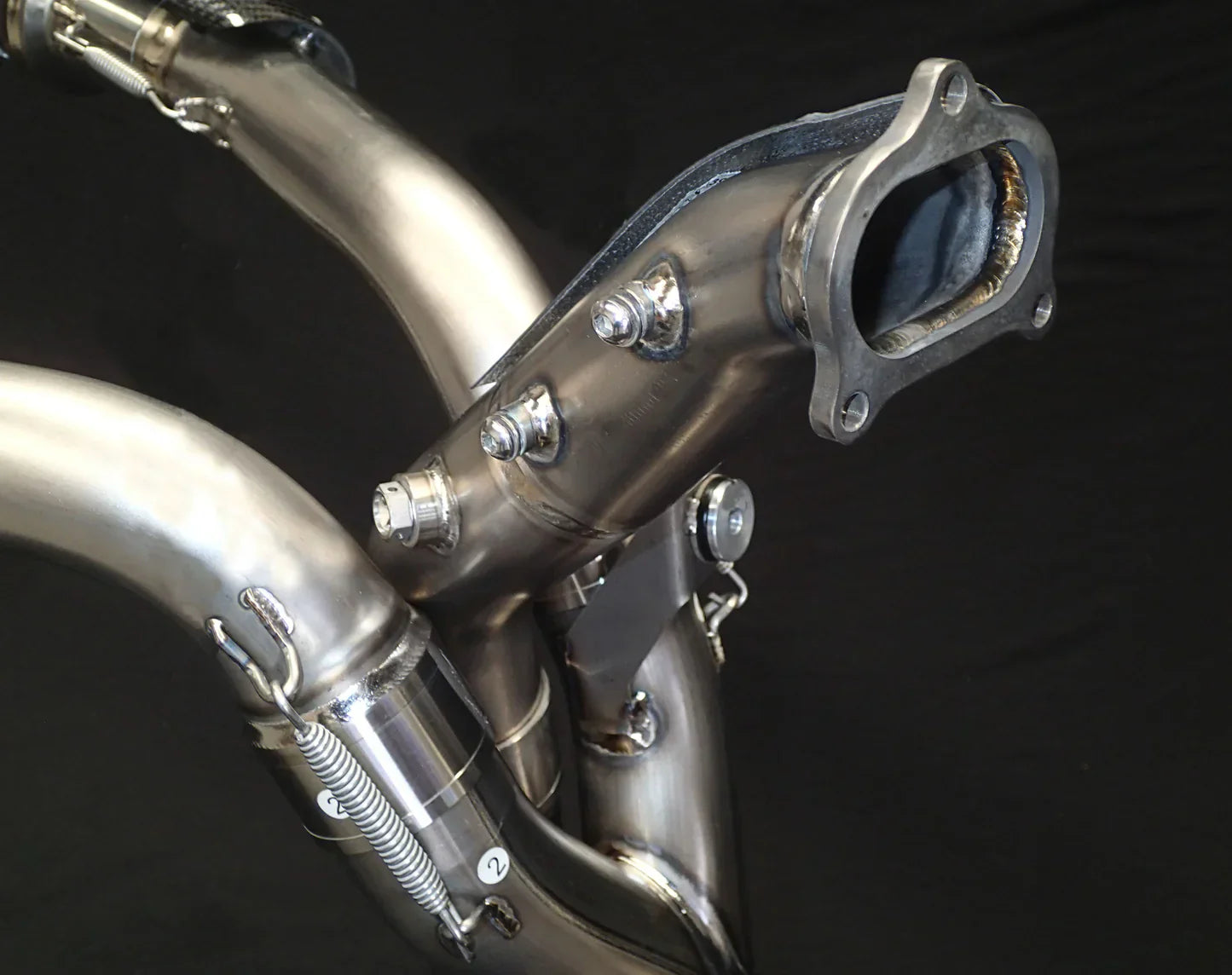 Vandemon  Ducati Supersport 939 High Mount Titanium Exhaust System 2017-20 DUC939SUTAILTIEXHA VA-39