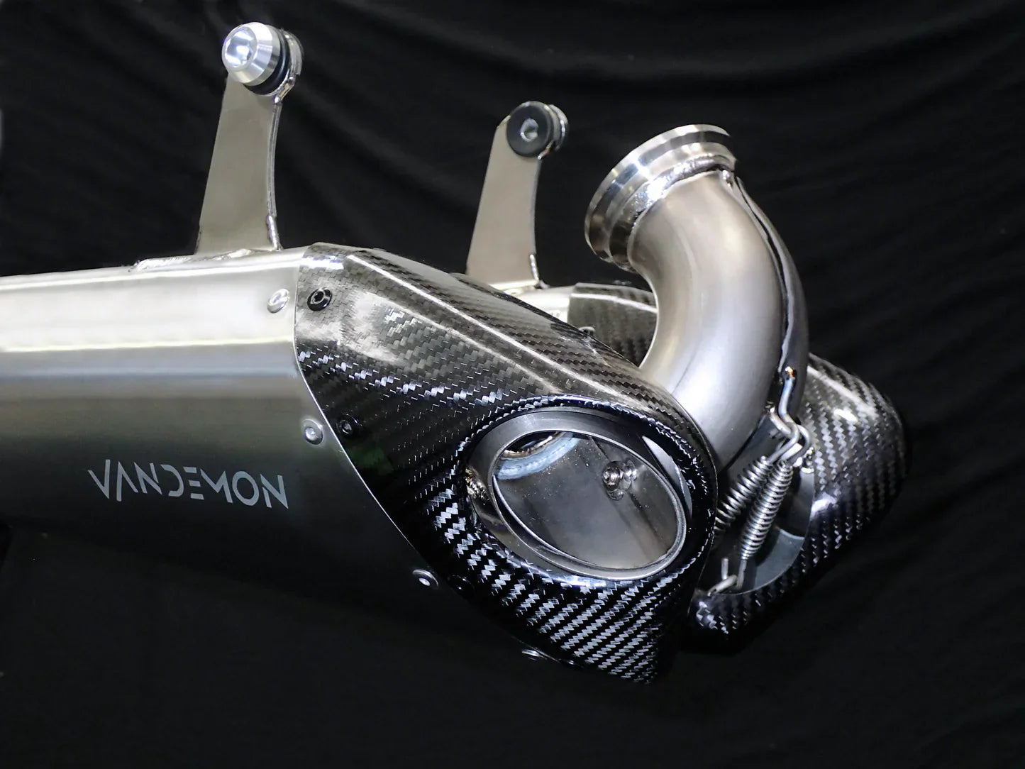 Vandemon  Titanium Belly Slip-On Ducati V2 Panigale & Streetfighter  2019-24 DUCV2TIMUFFBELA VA-17