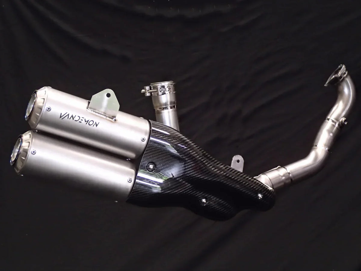 Vandemon  Ducati Supersport 939 Side Mount Titanium Exhaust System 2017-20 DUC939STIEXHSYA VA-40