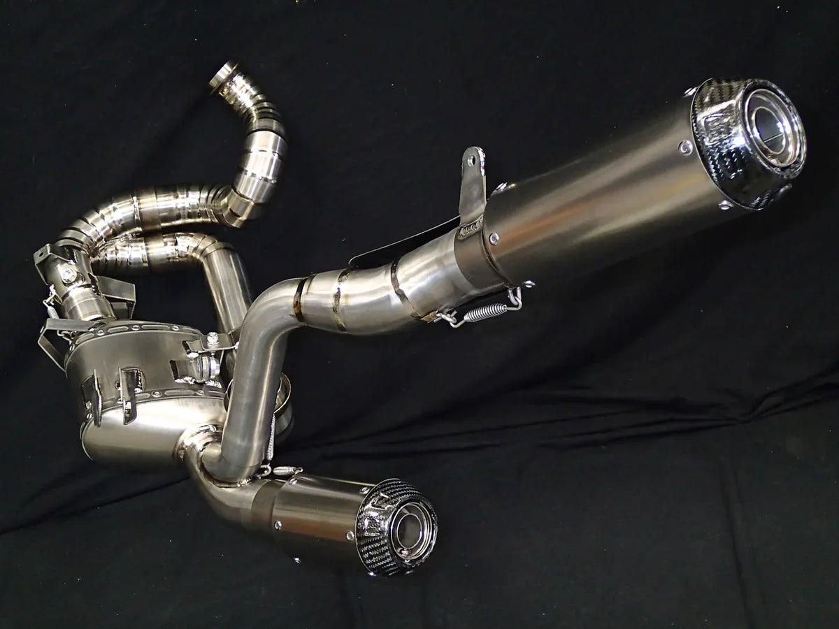 Vandemon  KTM Superduke 1290/1390R/RR Twin Shot Titanium Exhaust System KTM129SDTIEXHPB VA-63