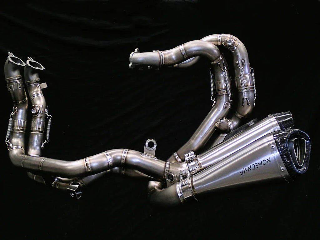 Vandemon  Ducati Panigale V4S & V4R Full Titanium Exhaust Kit 2018-20 DUCV4TIEXHSYSNA VA-37