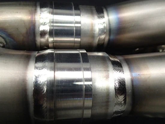 Vandemon  Brushed Titanium Exhaust System Ninja H2 & H2R 2015-25 KAWAH2TICSBRUEXHD VA-2