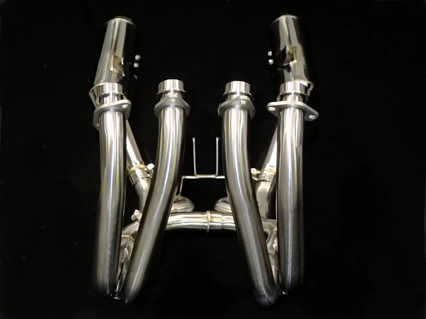 Vandemon  Retro Stainless Steel Exhaust System  Z900RS Cafe Racer 2018-24 KAWAZ900RS424SSEXHA VA-66