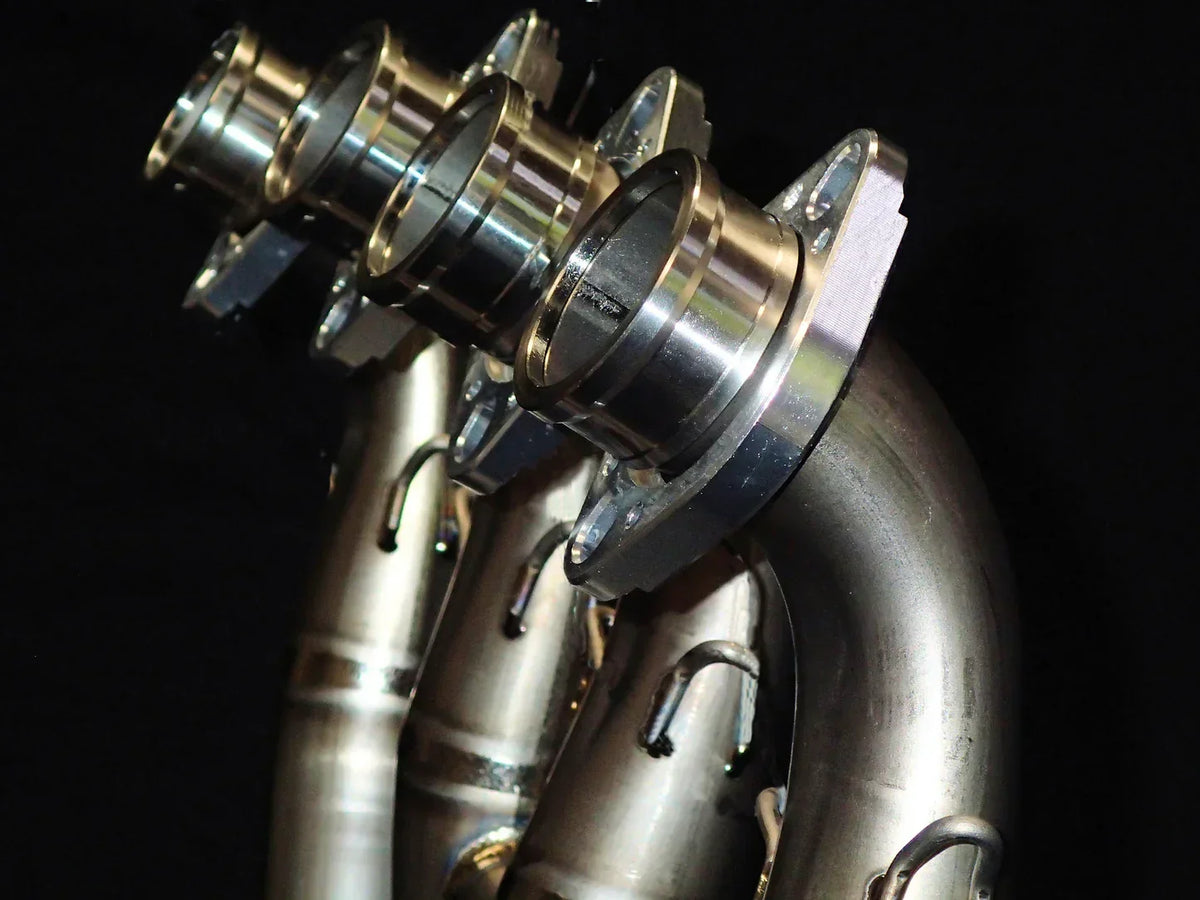 Vandemon  ZX10R /ZX10RR 2011-2025 Titanium full Exhaust system with  Carbon Fiber tip KAWAZX10EXTICFBA VA-89